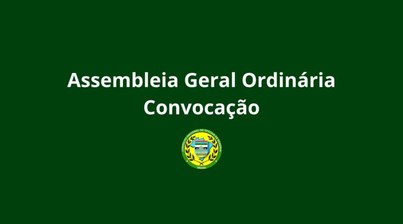 Assembleia Geral Ordinária – Convocação