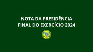 Nota da Presidência – Final do Exercício 2024